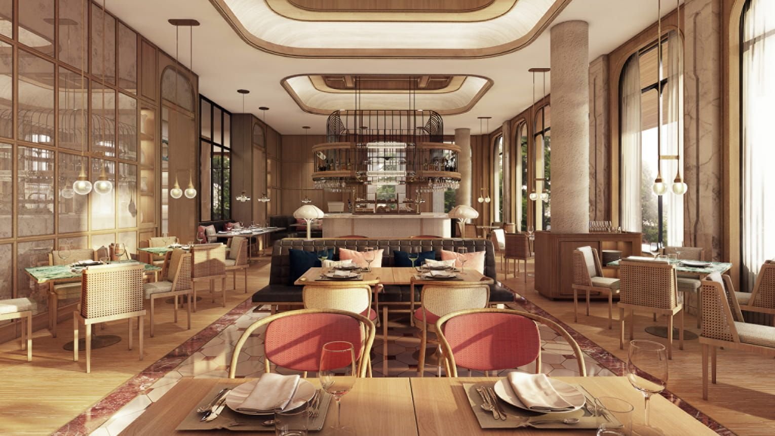 Riva del Fiume restaurant in Bangkok, Thailand