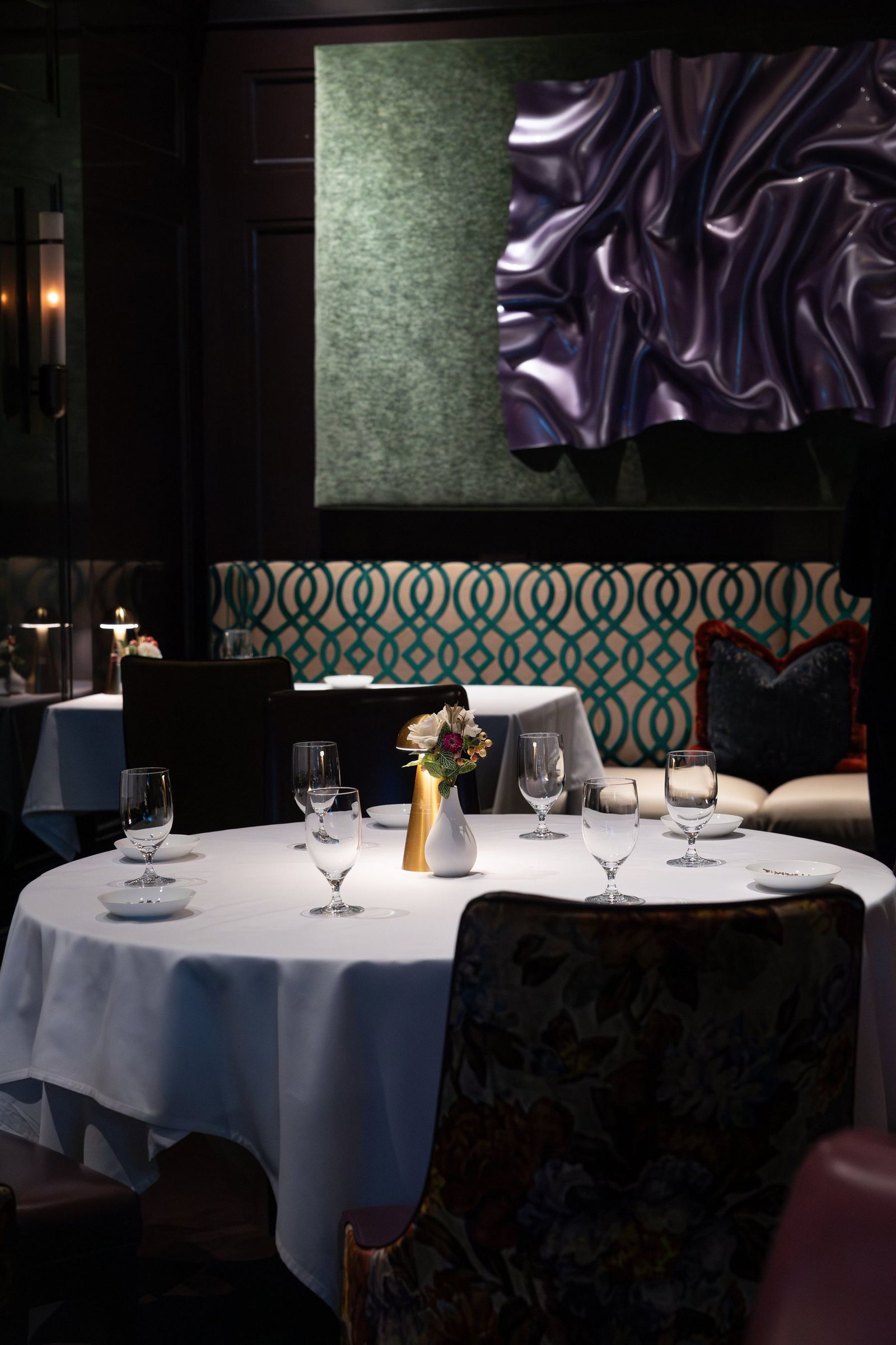 The dining room at Atlas restaurant in the St. Regis Buckhead, Atlanta.
