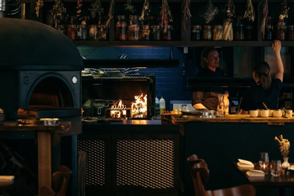 Ekstedt at The Yard restaurant in London, United Kingdom