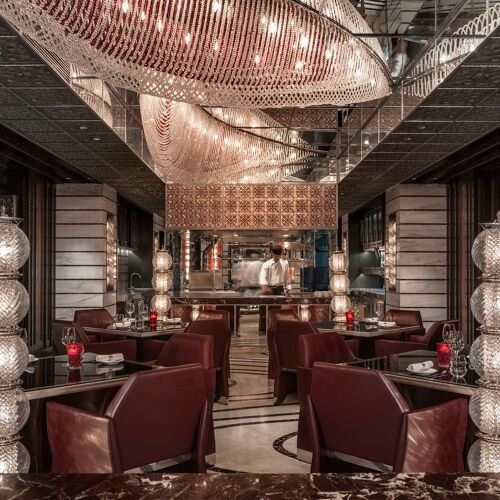 Les Morilles restaurant in Beijing, China