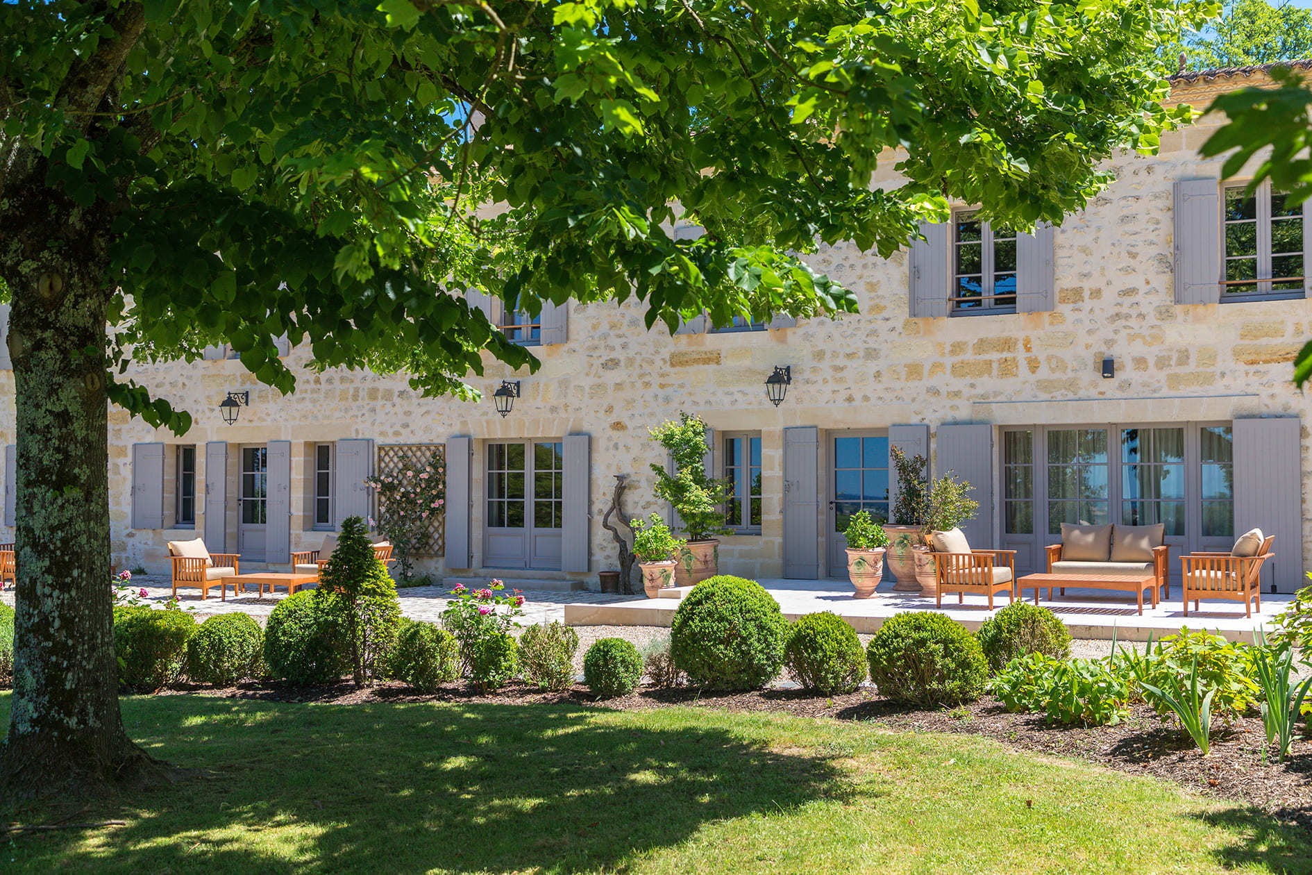 Château Troplong Mondot hotel in Saint-Emilion, France