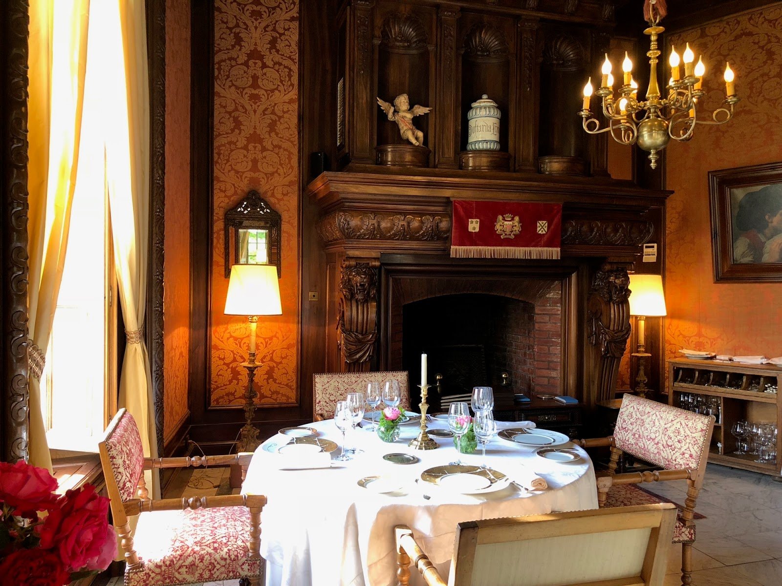 Château de la Treyne restaurant in Lacave, France