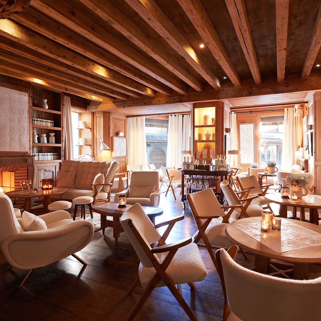 Le Saint-Nicolas - Au Coin du Feu restaurant in Megève, France
