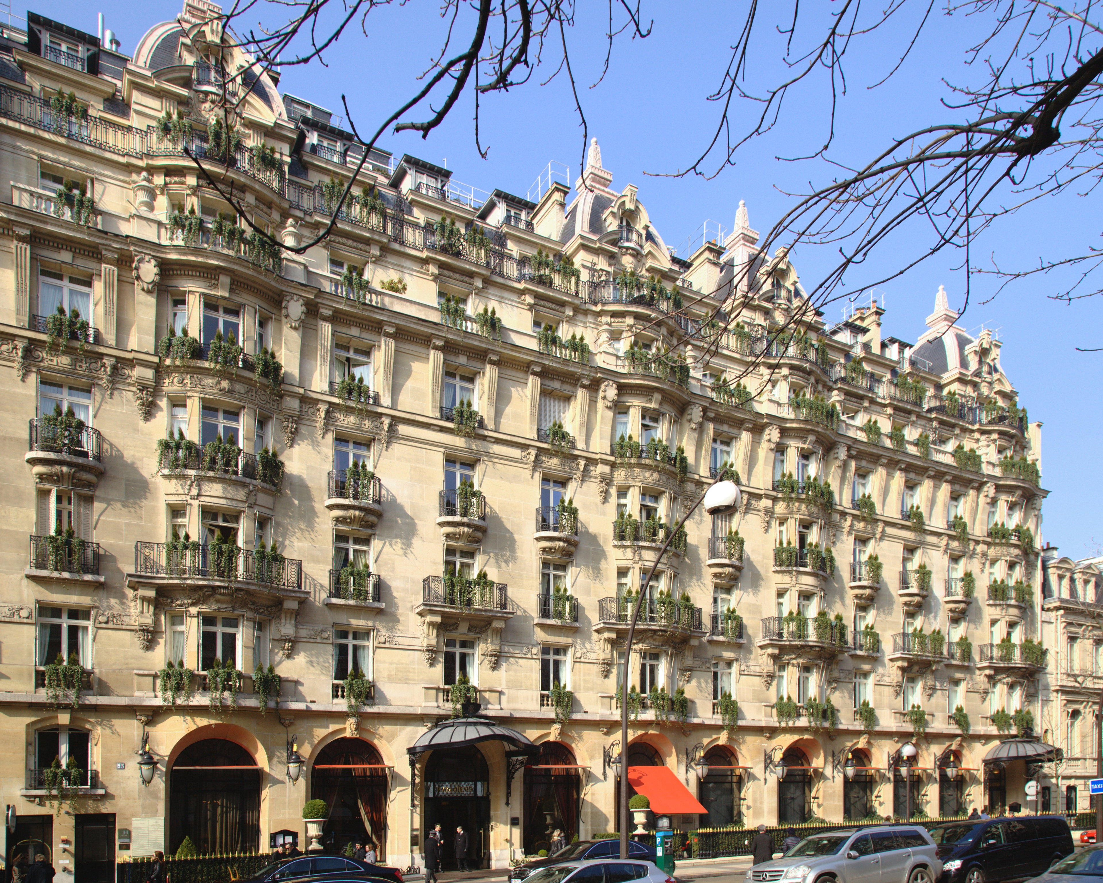 Hotel Plaza Athénée hotel in Paris, France
