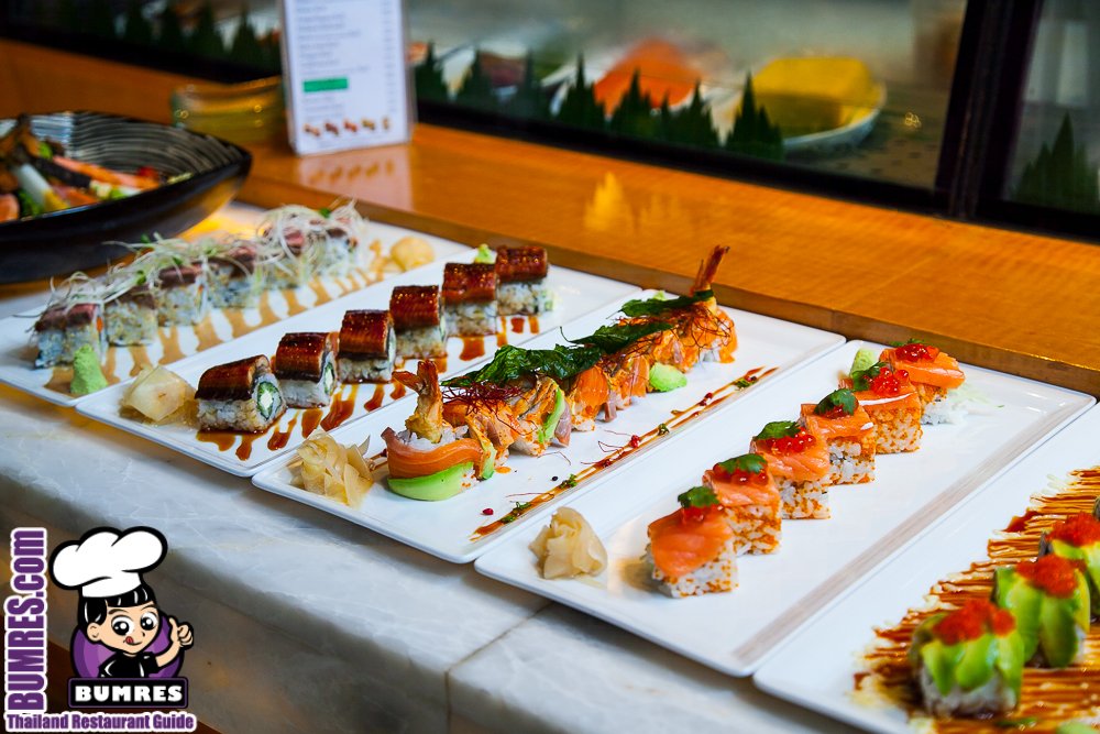 Fillets (Sushi) restaurant in Bangkok, Thailand