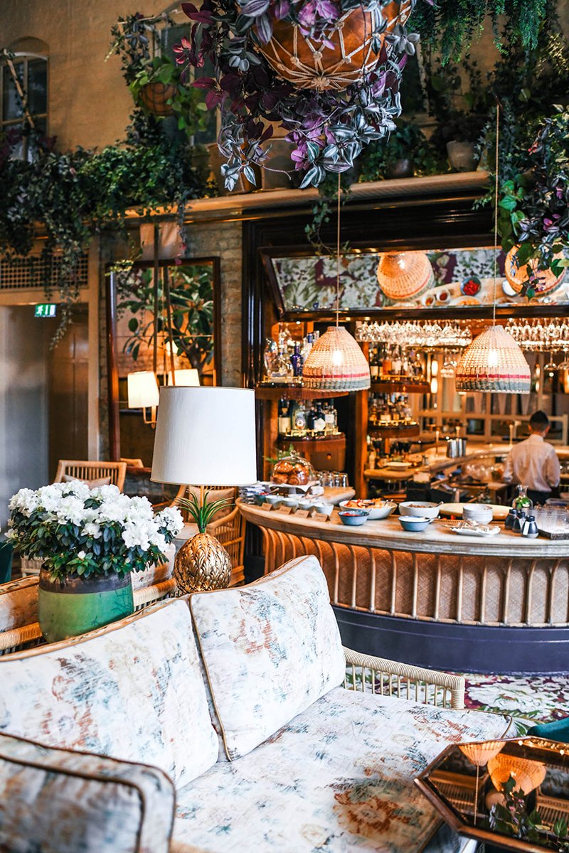 Chiltern Firehouse restaurant in London, United Kingdom