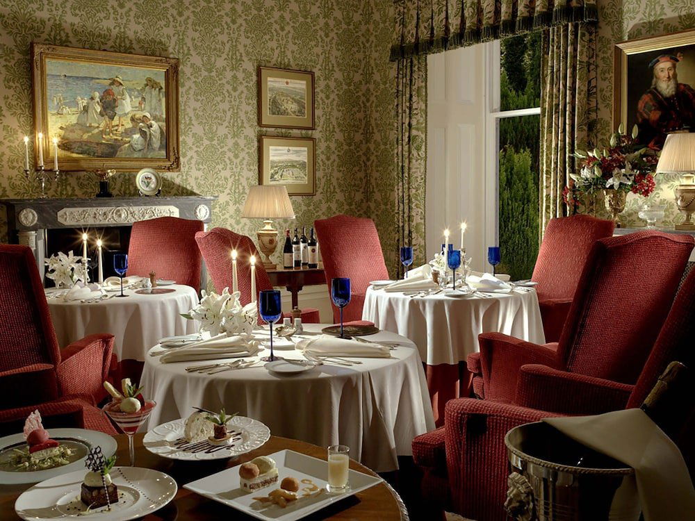 Kinloch Lodge restaurant in Isle of Skye, United Kingdom