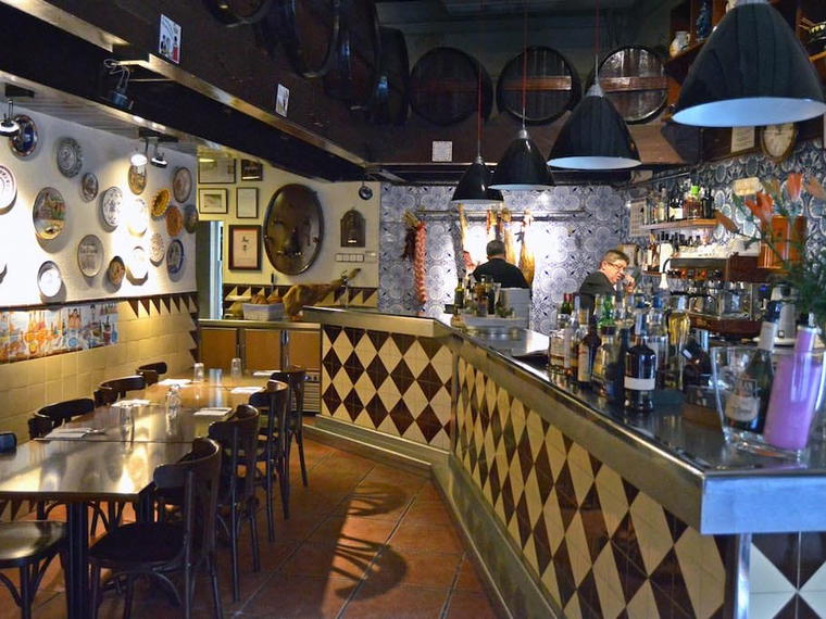 Restaurant Can Pineda, Barcelona, Spain