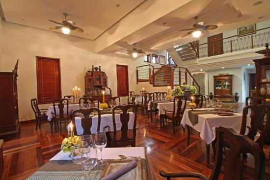 Celadon restaurant in Bangkok, Thailand