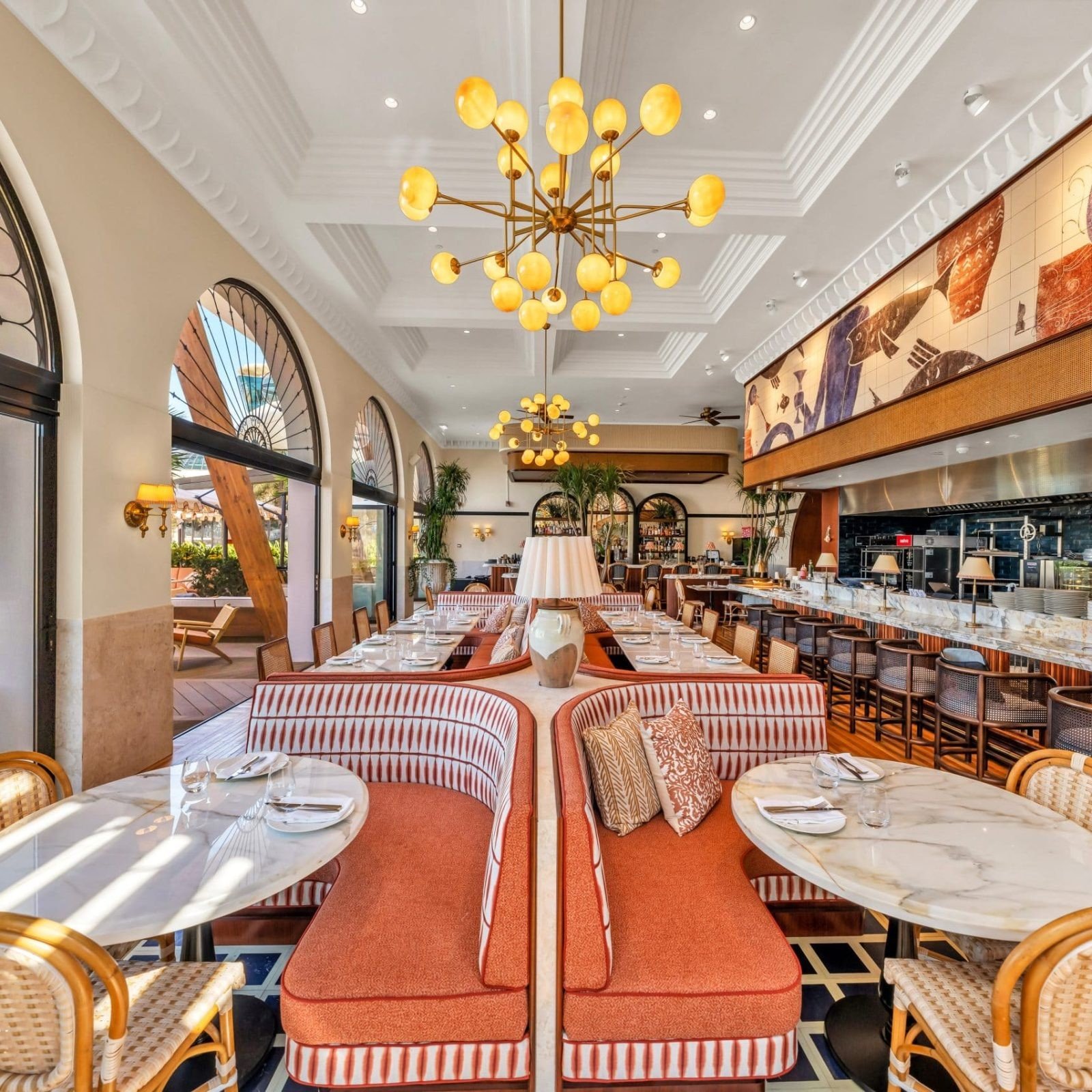 Mika restaurant in Abu Dhabi, United Arab Emirates