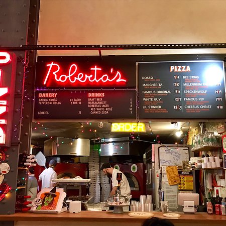 Roberta's Pizza restaurant in New York City, United States