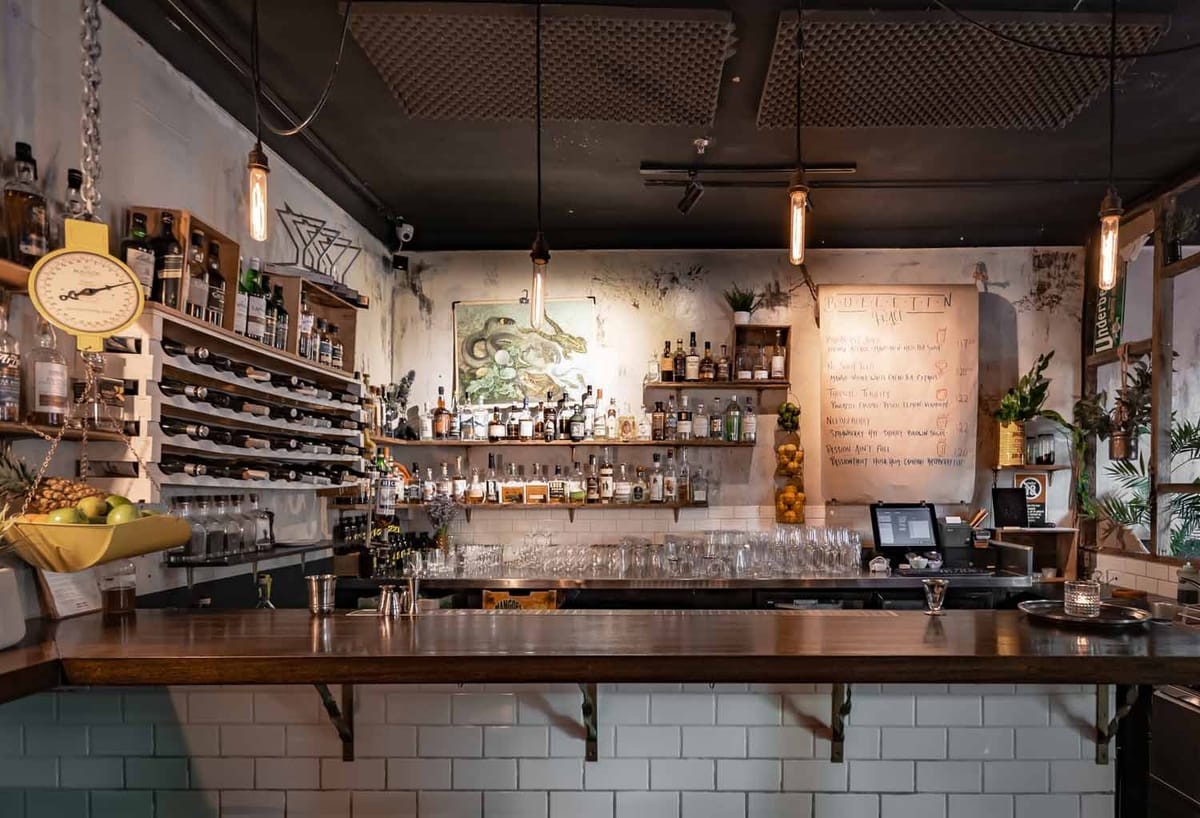 Bulletin Place bar in Sydney, Australia
