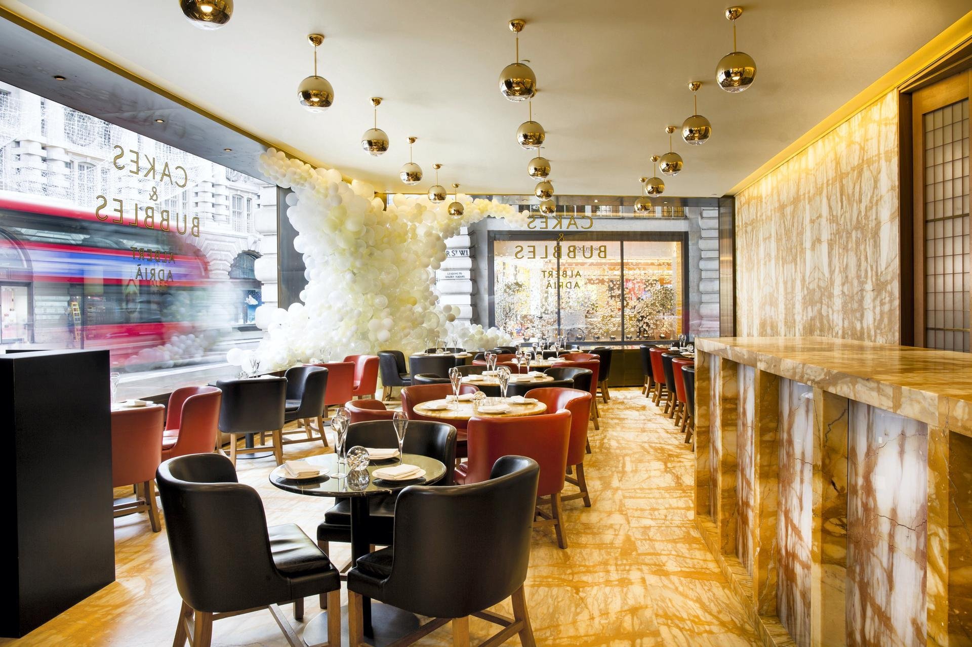 Cakes & Bubbles restaurant in London, United Kingdom