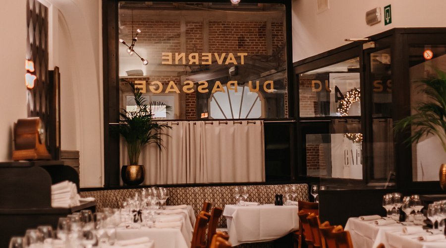 Taverne du Passage restaurant in Brussels, Belgium
