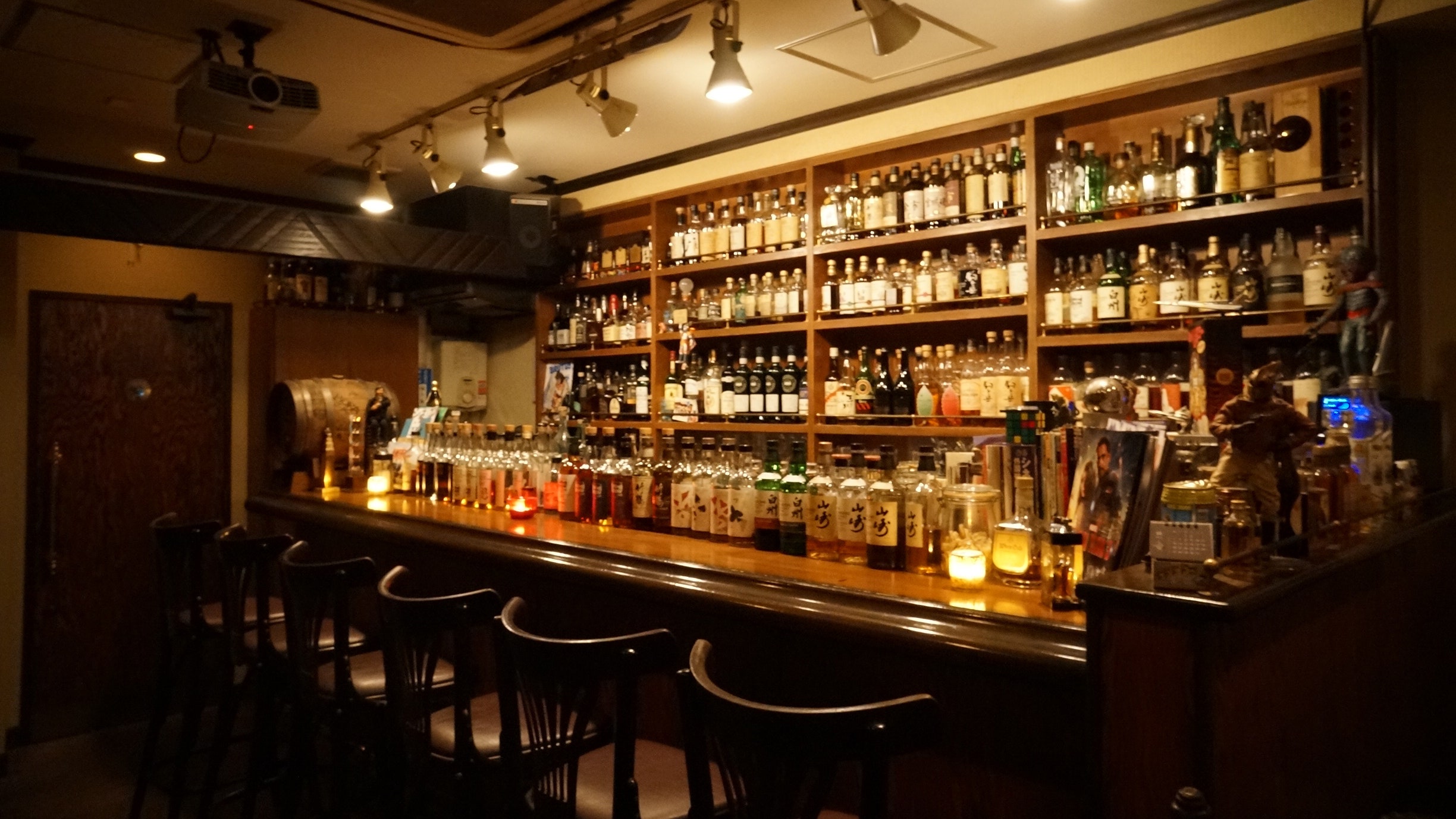 Zoetrope bar in Tokyo, Japan