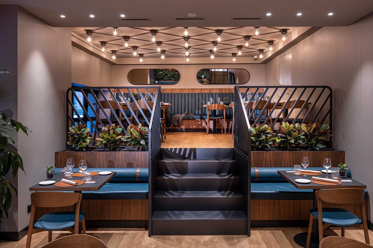 Flamel restaurant in Lugano, Switzerland