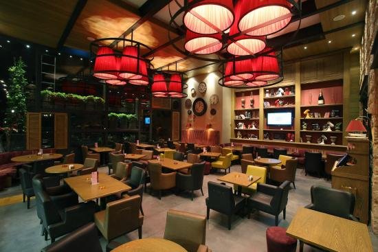 Al Mandaloun restaurant in Dubai, United Arab Emirates