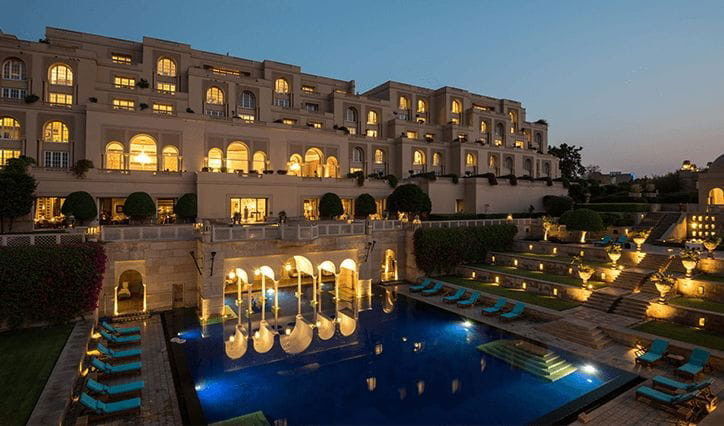 The Oberoi Amarvilas hotel in Agra