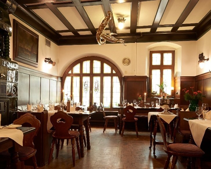 Zum Krug restaurant in Eltville am Rhein, Germany