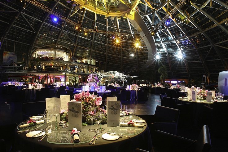 Ikarus restaurant in Salzburg, Austria