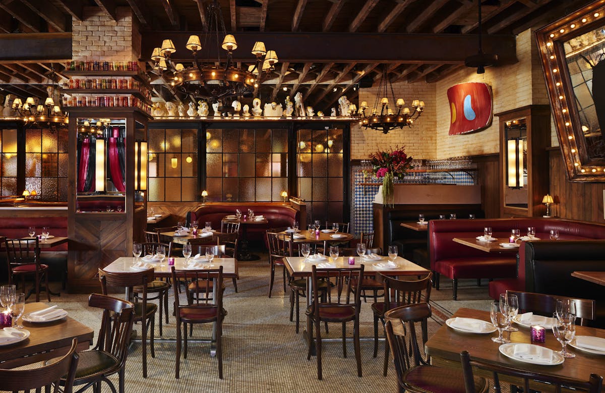 Dirty French bar in New York City, United States