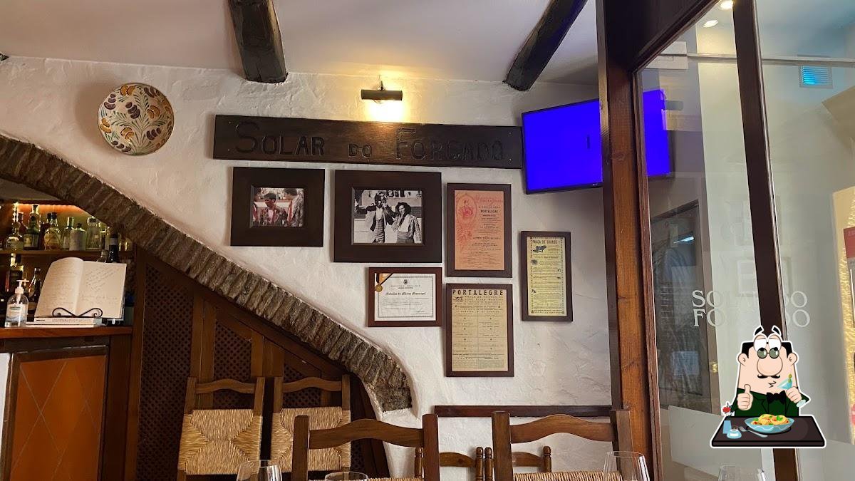 Solar do Forcado restaurant in Portalegre, Portugal
