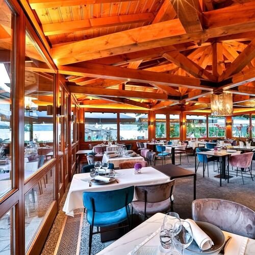 Les Jardins restaurant in Parnac, France