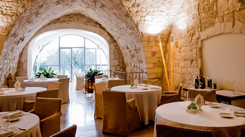 Cielo restaurant in Ostuni, Italy