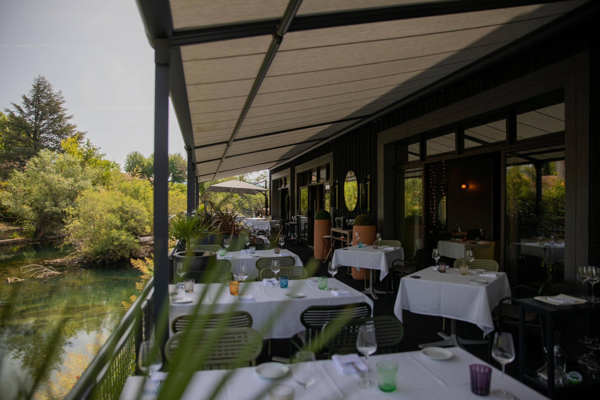 Le Vivier restaurant in L'Isle-sur-la-Sorgue, France