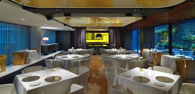 Suto restaurant in Barcelona, Spain