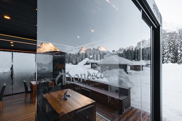 Mondschein restaurant in Sappada, Italy