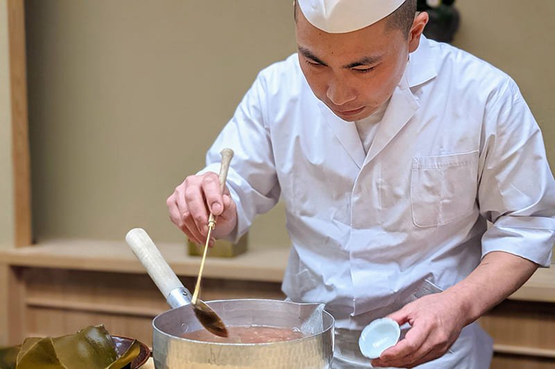 Kataori restaurant in Kanazawa, Japan