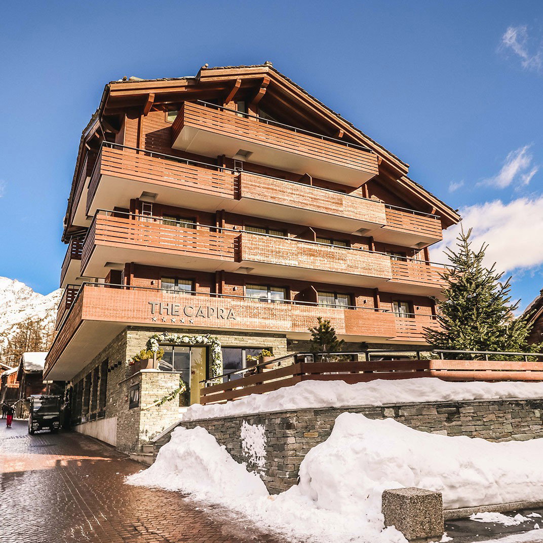 The Capra hotel in Saas-Fee, Switzerland