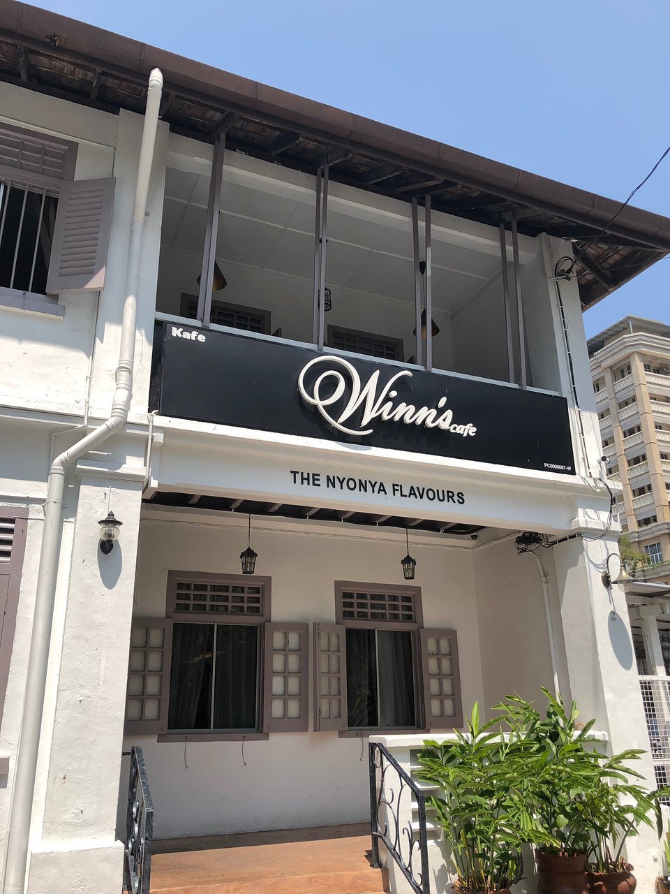 Winn's Cafe restaurant in George Town, Malaysia