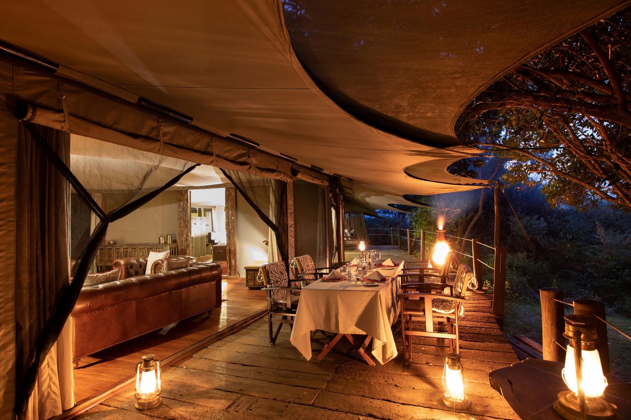 Great Plains Mara restaurant in Maasai Mara, Kenya