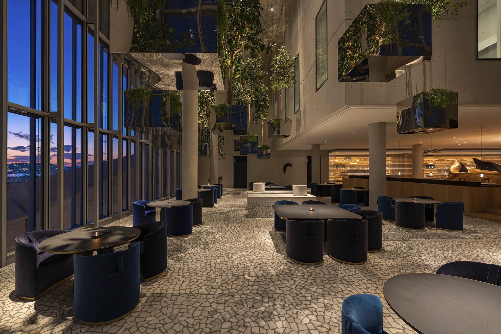 Delta restaurant in Athens, Greece