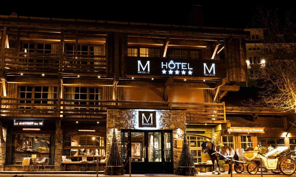 M de Megève hotel in Megève, France