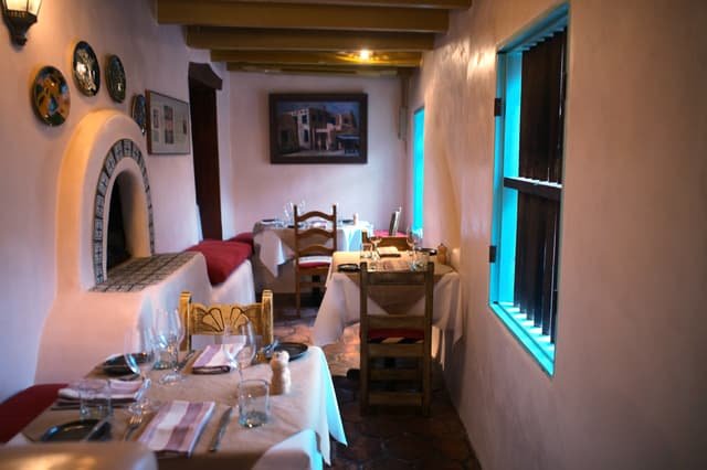 The Pink Adobe restaurant in Santa Fe