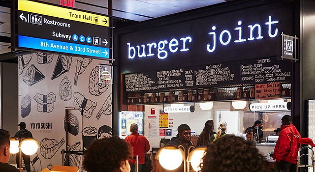 burger joint restaurant in New York City, United States