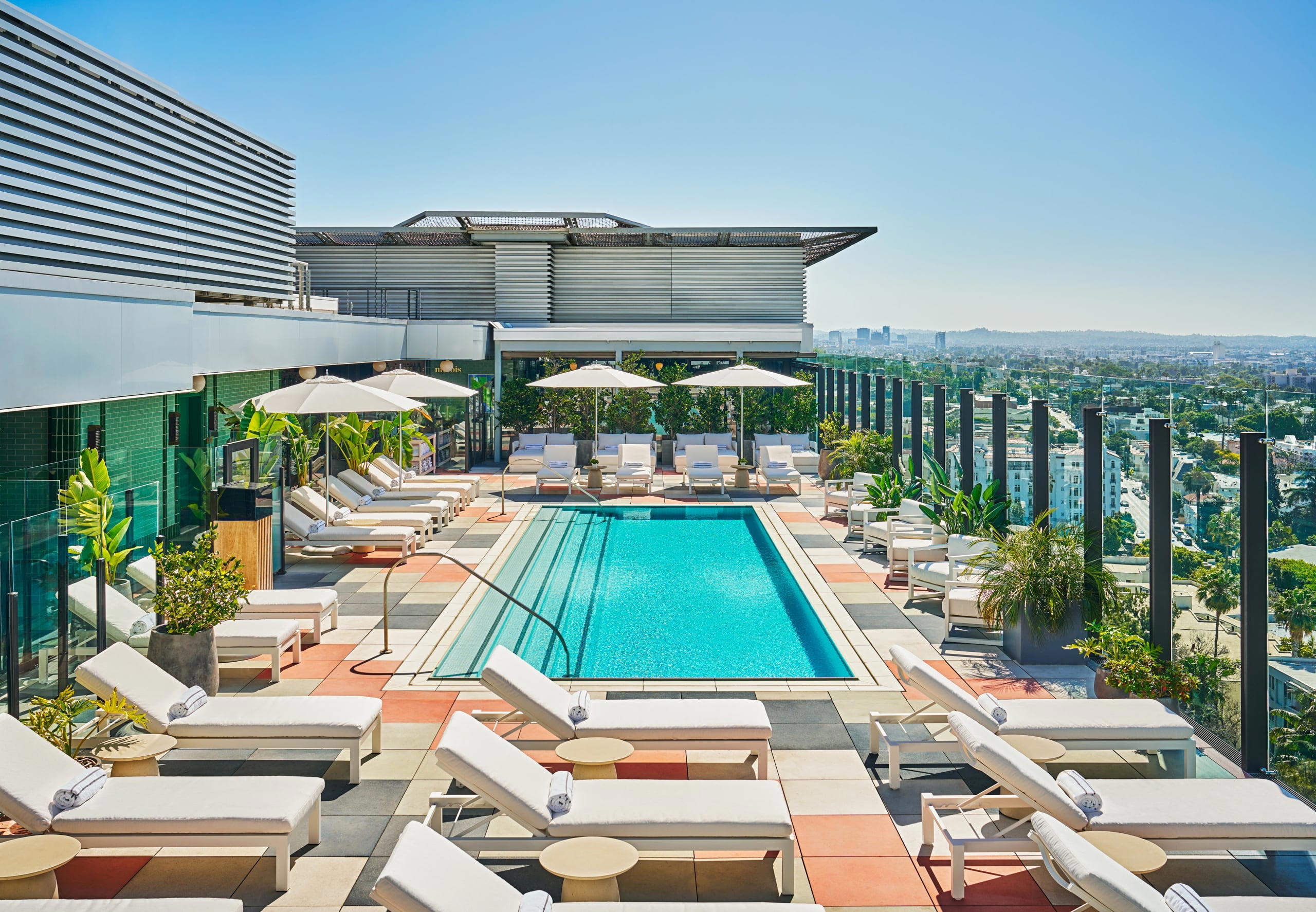 The Sun Rose West Hollywood hotel in Los Angeles