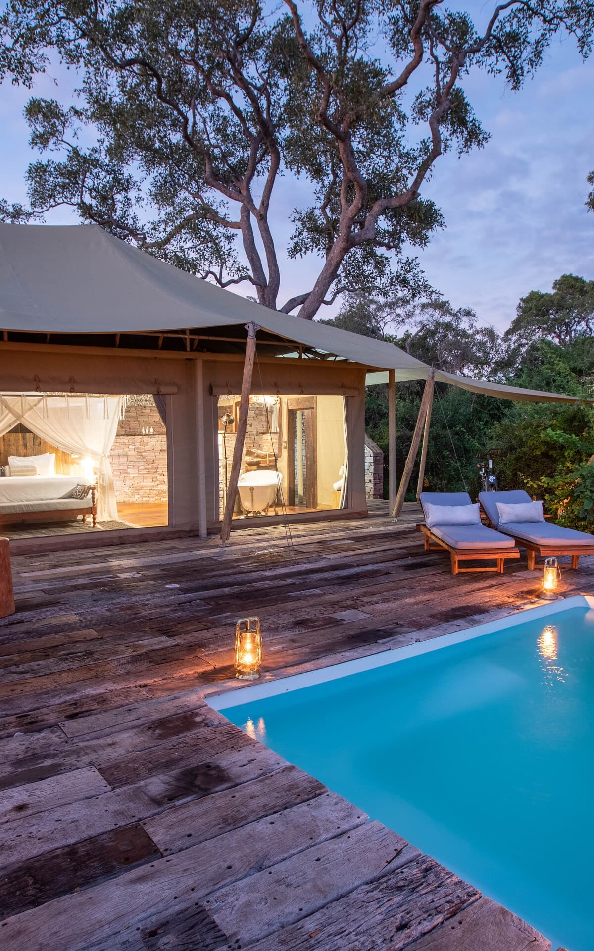 Tembo Plains Camp hotel in Mana Pools Region, Zimbabwe