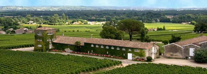 Château Rieussec winery in Fargues