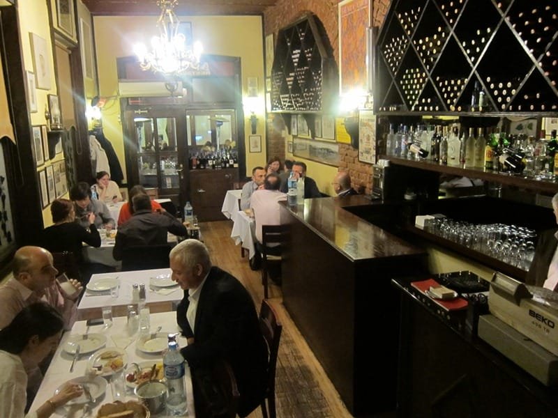 Asmali Cavit restaurant in Istanbul, Turkey