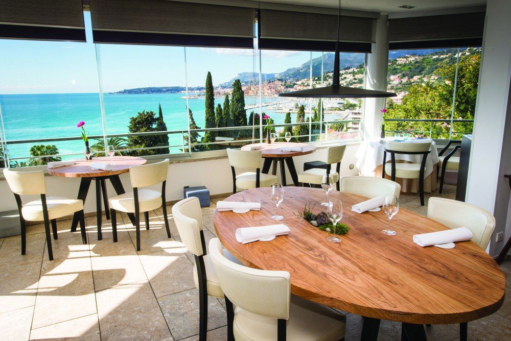 Mirazur restaurant in Menton, France
