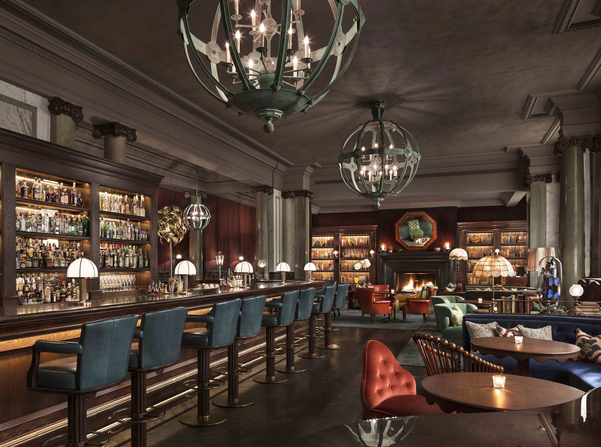 Scarfes Bar restaurant in London, United Kingdom