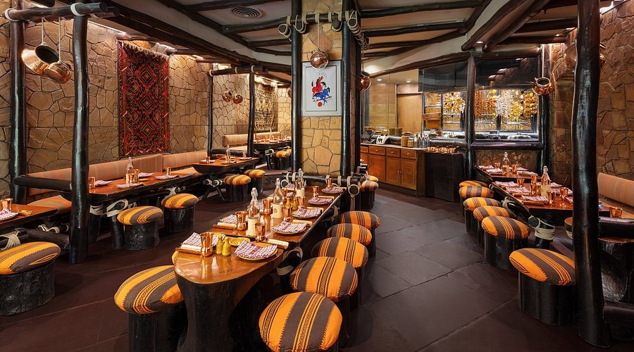 Bukhara restaurant in New Delhi, India