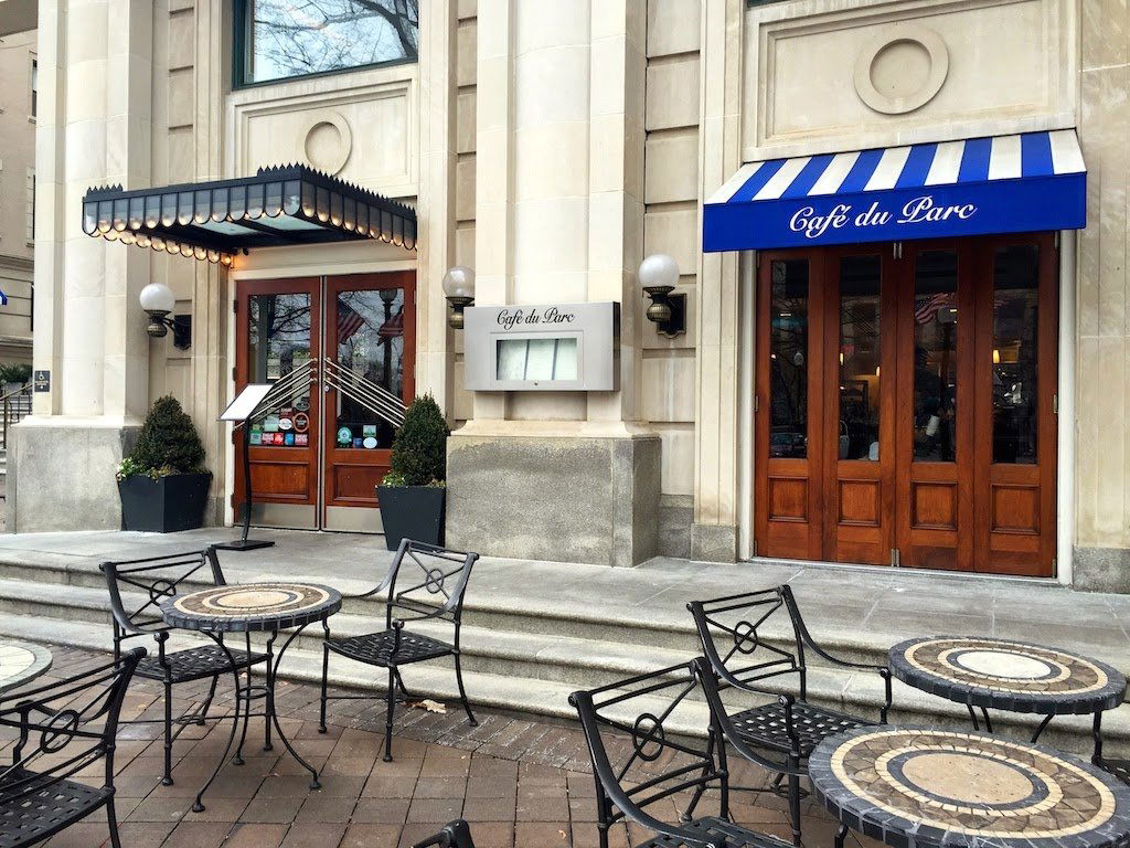 Café du Parc restaurant in Washington D.C., United States