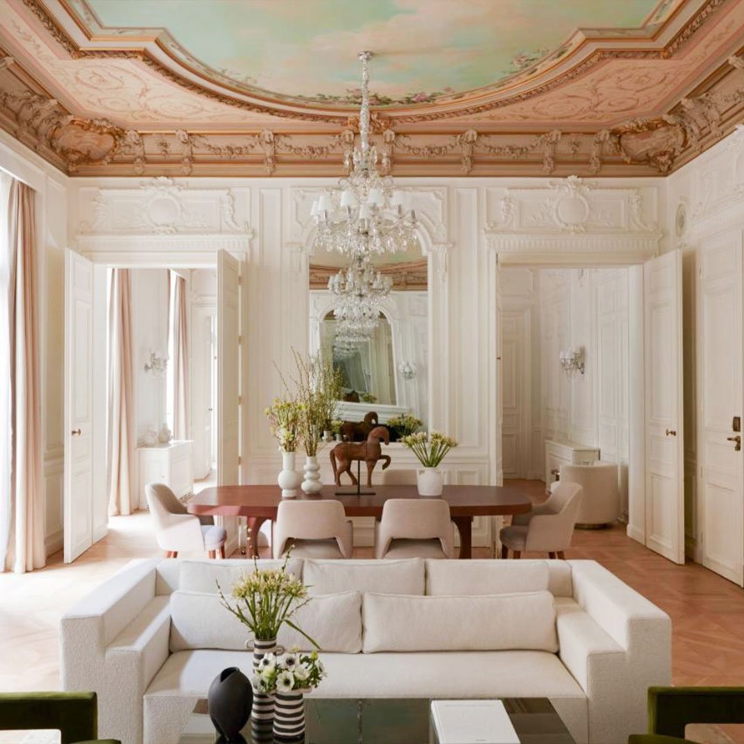 L'Abysse au Pavillon Ledoyen restaurant in Paris, France