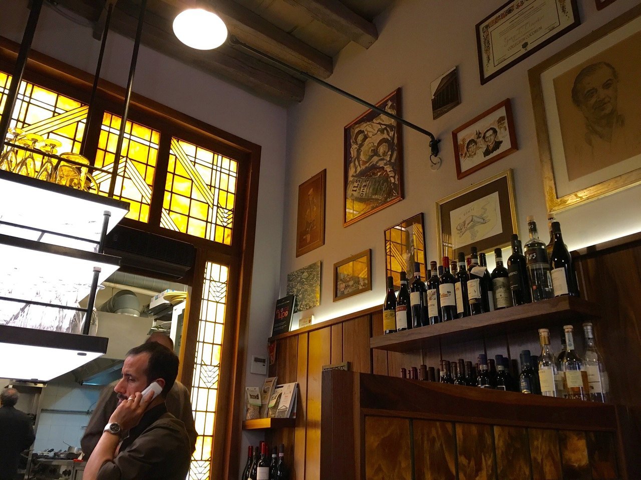 Armando al Pantheon restaurant in Rome, Italy