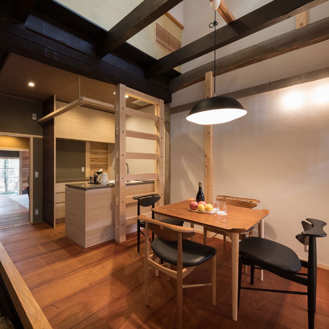 Jukuseibuta Kawamura restaurant in Kyoto, Japan